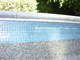 failure improper pool tile coping